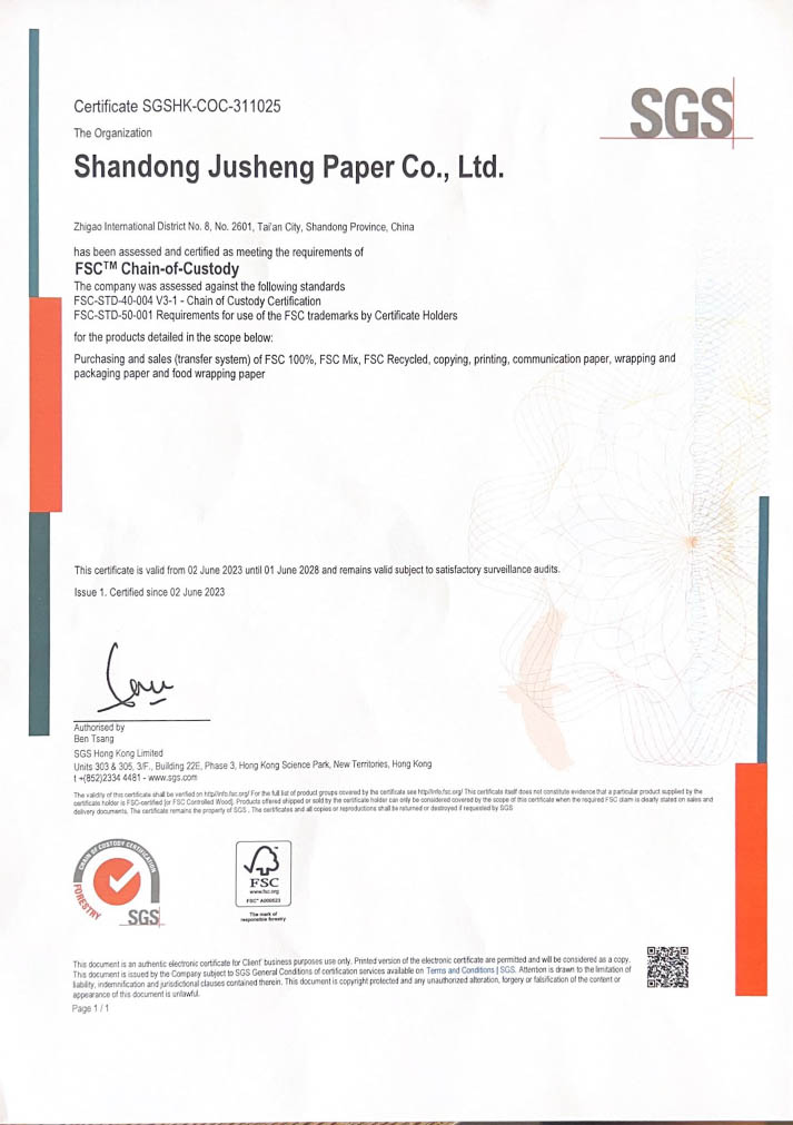 Vegetable Parchment Paper,Food Grade Parchment Paper,Baking Paper,Roll Cup Paper-Shandong Jusheng Paper Co., Ltd.