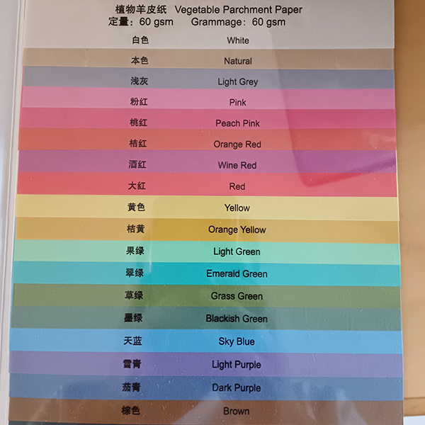 Printed Parchment Paper-Printed Parchment Paper-Shandong Jusheng Paper Co., Ltd.